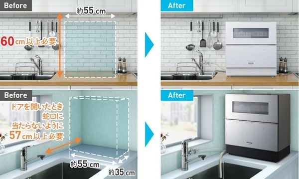 Máy rửa bát Panasonic NP-TZ100