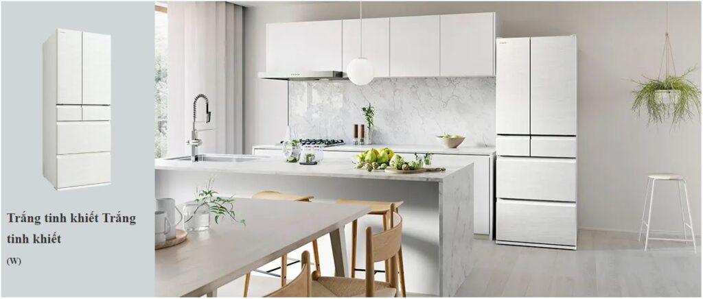 Tủ lạnh Hitachi 620lit R-HW62V hàng trưng bày thiếu thùng